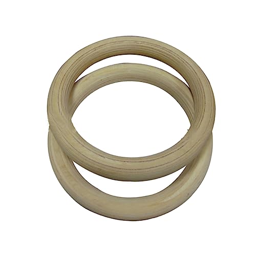 Solid Gymnastic Rings for Home Workout Ring Full Body Strength and Training