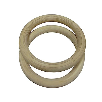 Solid Gymnastic Rings for Home Workout Ring Full Body Strength and Training