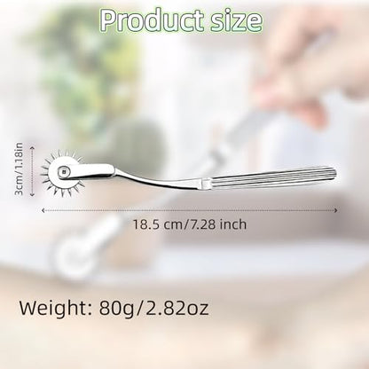 Stainless Steel Gear Roller Windmill Massage Tool for Skin Nerve Sensitivity Testing
