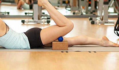 Moba Mobility Tool - Deep Tissue Massaging Vibrating Peanut - Fitness and Sports Recovery, Mobility, and Therapy Tool. Cordless, Rechargeable, 150 Min of Run Time with 3 Intensity Levels