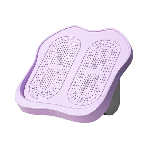 Folding Calf Stretching Platform for Compact Storage and Flexibility Ergonomic Stretcher Stretch Leg Stretcher - color: purple