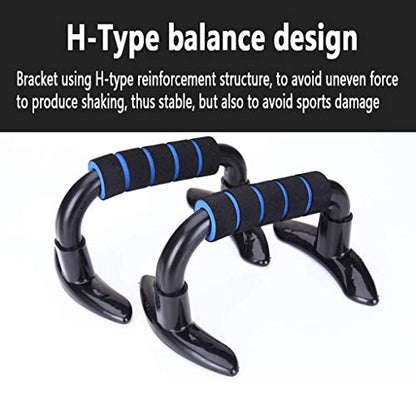 Push Up Bars - Home Workout Equipment Pushup Handle with Cushioned Foam Grip and Non-Slip Sturdy Structure The Handles for Floor are Great