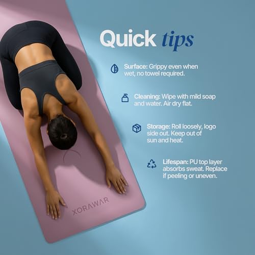 Natural Rubber Workout Mat with Bag | Thick Rubber mat 4.5 mm | Non Slip Yoga Mat Non Slip| Gym Mats for Home Gym Floor Mat, Home Exercise Mats for Home Workout Accessories, Fitness Mat, Workout Mats for Home Gym, Yoga Matt, Stretching Mat, Thick Exercise