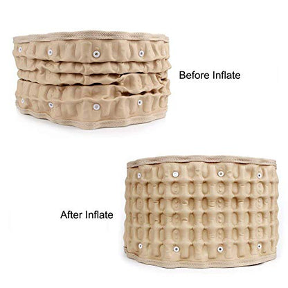 Goldmille Decompression Back Belt Lumbar Traction Device for Lower Back Pain, Lower Back Brace Inflatable - One Size for 29-49 Waist