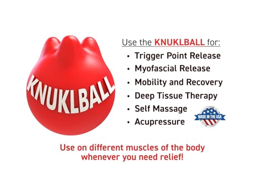 Trigger Point Massage Tool | Deep Tissue, Myofascial Release, Plantar Fasciitis, Physical Therapy | Neck, Back, Foot Pain Relief