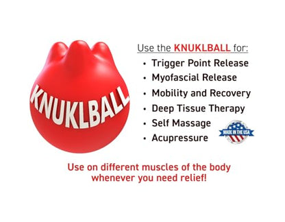 Trigger Point Massage Tool | Deep Tissue, Myofascial Release, Plantar Fasciitis, Physical Therapy | Neck, Back, Foot Pain Relief