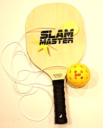 Slam Master Pickleball Practice/Training Paddle (Wood)
