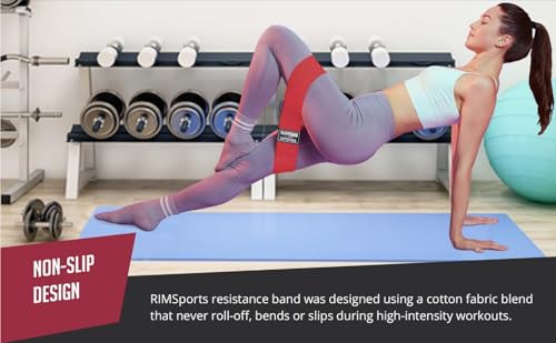 Resistance Bands for Legs and Butt Ideal Booty Band Non Slip Fabric Resistance Bands & Glute Bands for Lunges Workout Fabric Resistance Loop Bands Multiple Resistance Levels Set of 5