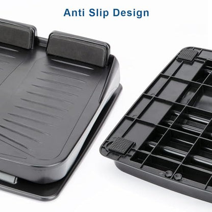 StrongTek Portable Slant Board, Lightweight 3.7 lbs, 5-Level Adjustable Calf Stretch Board (20°–50°) with Non-Slip Surface for Safe Stretching, Improved Ankle Flexibility, Balance & Rehab Anywhere