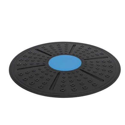 Plastic Balance Board, Exercise Stability Trainer for Core Strength Training, with Non Slip Surface and Textured Feet for Injury Recovery, Home Gym Workout