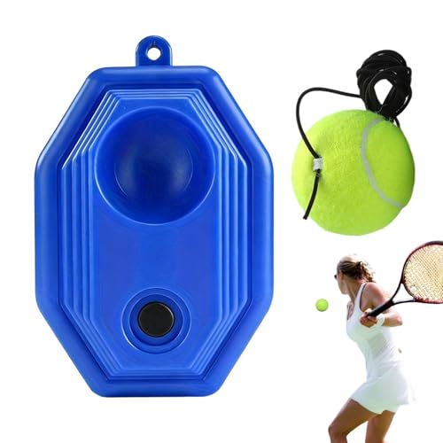 Tennis Trainer Rebound Ball - Solo Bounce Exercise Device for Balls | Tennis Practice Reaction Gear,for Beginners Adults Home Gym Backyard Indoor Outdoor Court Fielding