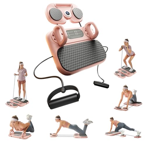 Upgraded Pilates Reformer, Pilates Board Equipment Home Pilates Machine Kit with Timer / Ab Workout Equipment / Multifunctional Push-Up Board / Resistance Bands / Balance Board for Women Home Workout