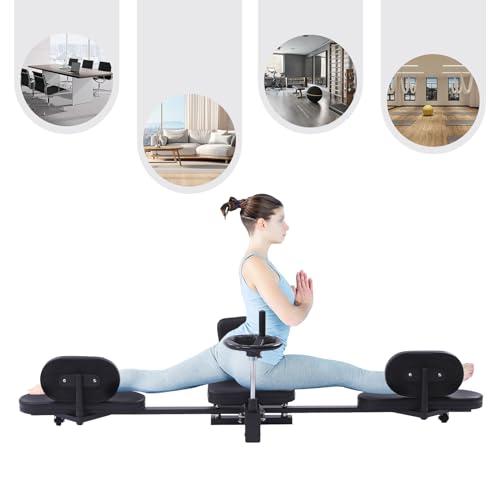 Leg Stretcher, 3 Bar Leg Split Stretching Machine, Flexibility Stretching Equipment for Ballet, Yoga, Dance, Martial Arts, MMA, Home Gym Exercise