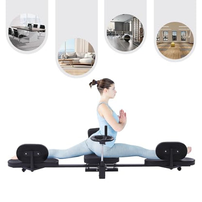Leg Stretcher, 3 Bar Leg Split Stretching Machine, Flexibility Stretching Equipment for Ballet, Yoga, Dance, Martial Arts, MMA, Home Gym Exercise