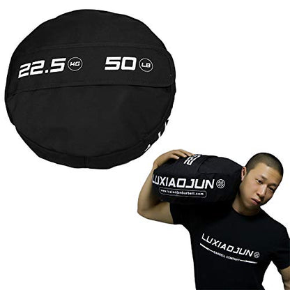 AKT Power Bag Sandbag - 22.5-68kg (50-150lb) Weight Powerbag Strength MMA Training Workout Fitness Exercise Durable, 1 PC (NO Sand),68kg