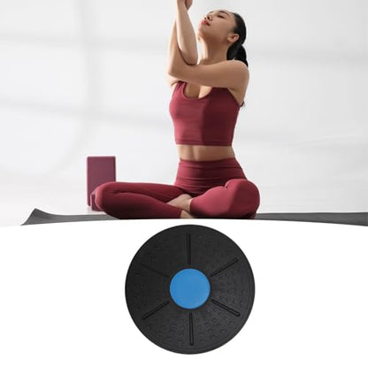 Balance Board, Anti Slip Exercise Balance Balance Board Plastic Stability Trainer Workout Injury Recovery Core Strength Training for Home Gym
