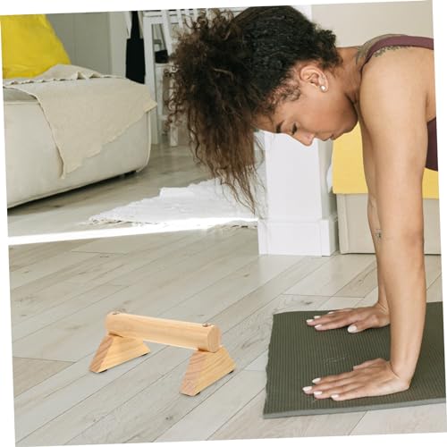 Mikikit 1Set Handles with Non Slip Pads Fitness Equipment for Strengthening Upper and Abdominal Muscles for Home Gym Workouts