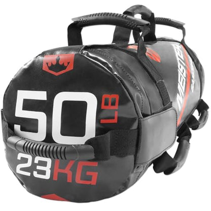 Meister 50lb Elite Fitness Sandbag Package w/ 3 Removable Kettlebells - BK
