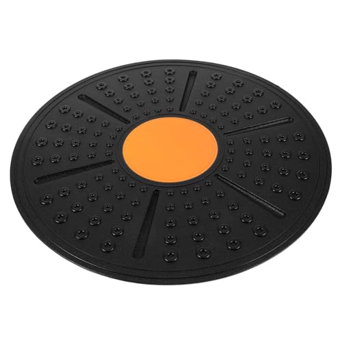 STOBAZA Balance Half Ball Board Non-slip Wobble Board for Abdominal Exercise and Sensory Rehabilitation Portable Fitness Stability Trainer with Adjustable Angle Compact Lightweight PP