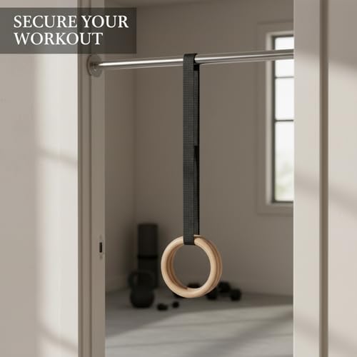 TPE Hanging Strap for Pull-Up Bar, Loop Attachment for Rings and Sandbags, Home Gym Accessory (1 PC)