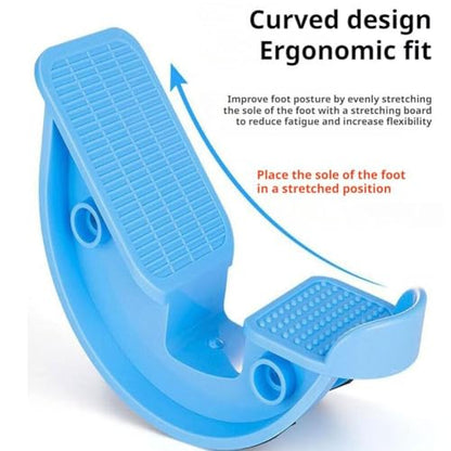 Calf Stretcher and Foot Rocker,Foot and Calf Stretching,Slant Board for Calf Stretching,Enhanced Ankle Flexibility,Durable with Non-Slip Surface,Strength Training Equipment Leg Machines - color: Black