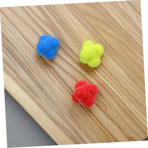 ibasenice 6-Pack Hexagon Agility Training Ball Hand Eye Coordination Reflex Training Tool for Kids Adults
