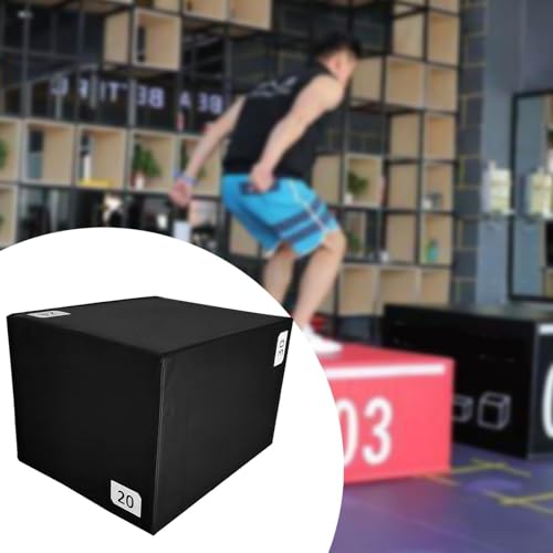 3 in 1 Plyometric Jump Box High Density 20" 30" Jump Training Equipment Physical Training