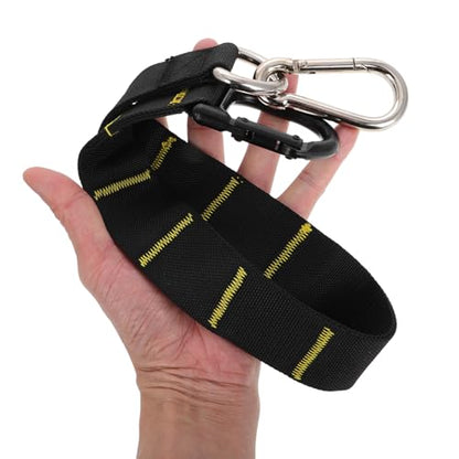 TOYANDONA Weighted Training Straps for Sled Pulling and Endurance Training with Adjustable Length, Portable and Comfortable Nylon and Iron Harness for Fitness Exercises and Squats
