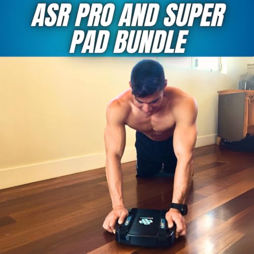 PRO Exerciser & Super Pad Bundle - 25 Exercises Professional Strength Model, Full Body Workout, Build Muscle, Sculpt, Shape, Strengthen Abs, Butt, Core, Legs & More