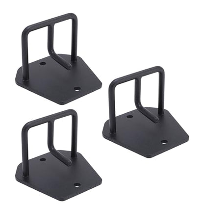 L Shaped Exercise Band Wall Anchor Heavy Duty Metal Mount for Home Gym Space Saving Workout Anchor with 300lbs Capacity