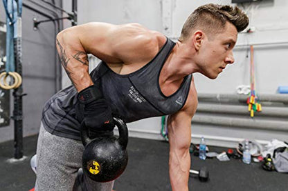 Evo 2 Weightlifting Gloves with Integrated Wrist Wrap Support-Double Stitching for Extra Durability-Get Ripped with The Best Body Building Fitness and Exercise Accessories
