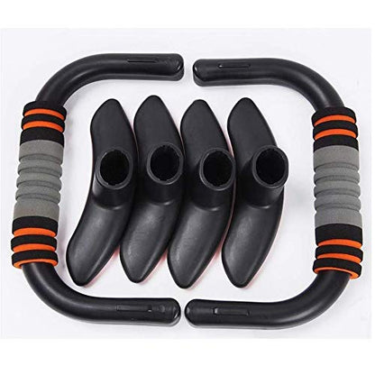 Push-up bracket-Perfect Muscle Push Up Pushup Bars Stands Handles Aid Equipment for Men and Women Pushups,Home Gym Fitness Exercise - color: Blue