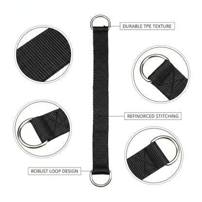 TPE Hanging Strap for Pull-Up Bar, Loop Attachment for Rings and Sandbags, Home Gym Accessory (1 PC)
