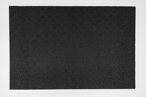 Mohawk Home Heavy Duty Rubber Stall Mat - Gym Floor- Under Dog Crate - All Purpose Utility 2'x3' - 1/2" Thick - size: 2' X 3'