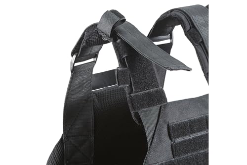 Weighted Vest for Men and Women Weight Vests Adjustable Strength and Endurance Training Fitness Tactical Running - color: Black