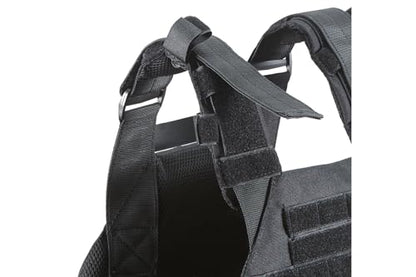 Weighted Vest for Men and Women Weight Vests Adjustable Strength and Endurance Training Fitness Tactical Running - color: Black