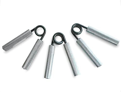 Hand Gripper Set of 3 (100, 150, 200 lbs) - Heavy Grippers, Arm Muscle Builder, Wrist Strengthener For Beginners To Professionals, Hand Grip Strengthener Set. Hand Exerciser Trainer For Athletes