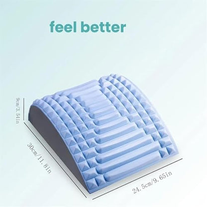 Acemend Back Stretcher, Acemend Refresh Back Stretcher for Sciatica, Back Stretcher for Lower Back Pain Relief (Blue) - color: Blue