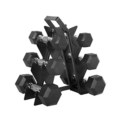 CAP Barbell Coated Hex Dumbbell Set - size: 32 Pound Coated Set