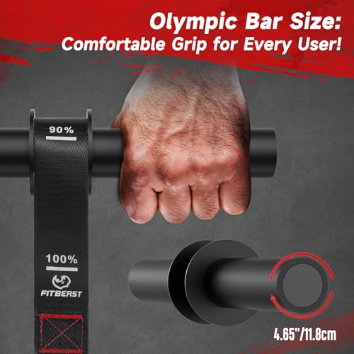 FitBeast Wrist Roller Forearm Trainer, Forearm Exerciser for Grip Strength Training, Forearm and Wrist Strengthener