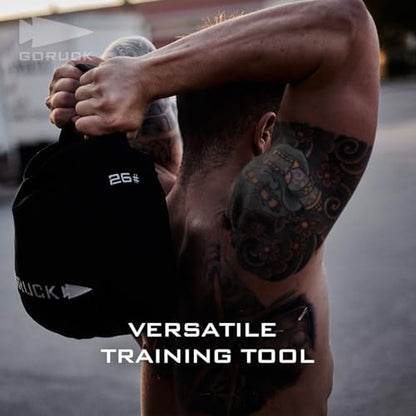 GORUCK Sand Kettlebells Weight for Fitness & Body Workout for Men & Women - for Weightlifting, Dumbbell & Yoga - for Home & Gym Training - size: 35LBS