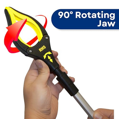 RMS 2-Pack 34 Inch and 21 Inch Grabber Reacher with Rotating Jaw - size: 2 Count (Pack of 1)