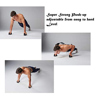 Push up Stand Bar Resistance Band Power Push up Plus 24 Resistance Levels for Chest, Shoulder, Back and arm Muscles with Push-ups, Flies All in one Exercise Home Gym