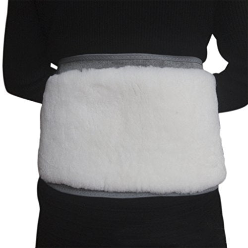 Men Women Winter Thicken Thermal Cashmere Waist Warmer Lumbar Support Belt Cozy Warm Abdominal Protector Stomach Body Wrap Band Back Brace Kidney Binder Grey