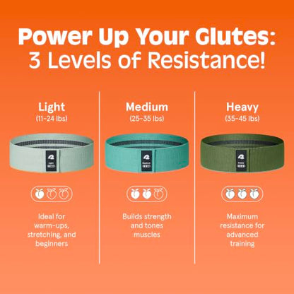 Retrospec Engage Resistance Booty Bands - color: Ocean's Bottom