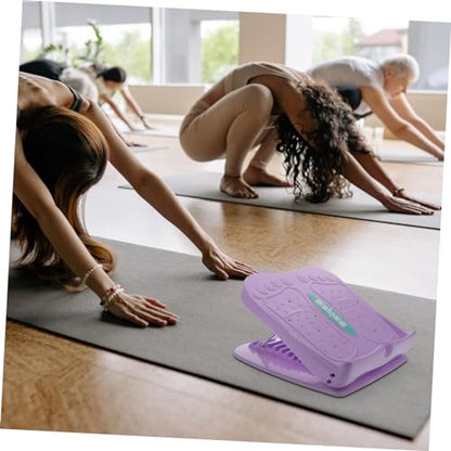 TOYANDONA Folding Stretch Board for Calf Muscle Stretching Sturdy Non-Slip Design Home Exercise Equipment for Physical Therapy and Fitness Enthusiasts