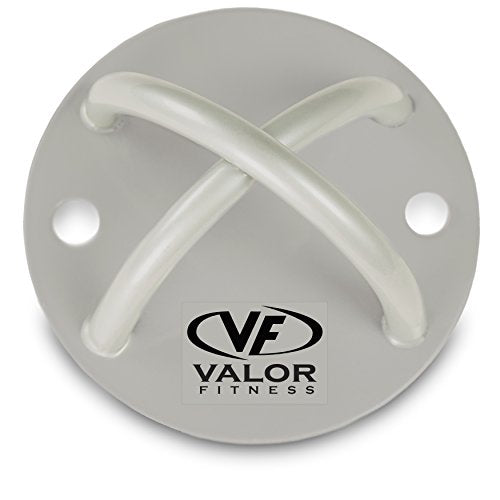 Valor Fitness Suspension Trainer Wall Mount Anchor, Ceiling Mount Bracket for Suspension Straps, Resistance Bands, Gym Rings, Battle Ropes, Heavy Duty Steel Mounting Plate