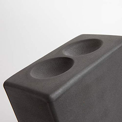 RAD Block – Multi-Use EVA Foam Yoga Block with Storage for Massage Balls for Myofascial Release -Travel-Friendly Pilates & Exercise Prop for Elevation & Support
