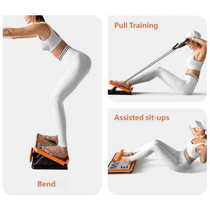 Strong Stretching Board with Reinforced Abs Panel and Carbon Steel Structure Holds Up to 600lbs Weight Anti Slip Stretch Board
