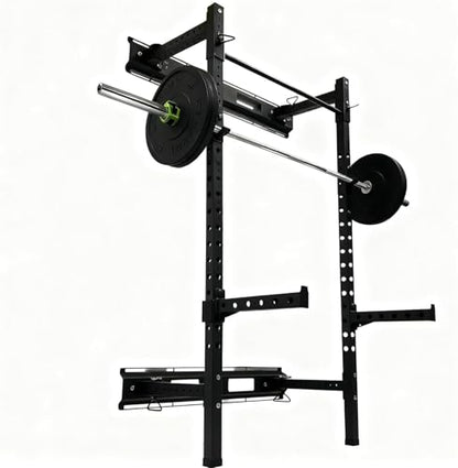 Fitvids Power Rack Squat Stand, 1000 Pound Capacity 3“ x 3” for Home & Garage Gym with J-Hooks, Multiple Styles